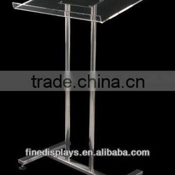 Modern metal/acrylic lectern podium (AL-A-0156)