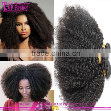 Wholesale afro hair hot sale afro kinky weave 8A grade cheap afro hair extensions wholesale virgin brazilian afro kinky hair