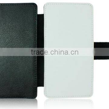 Personalized Blank 2D plastic leather flip Phone Case for Sony Z2