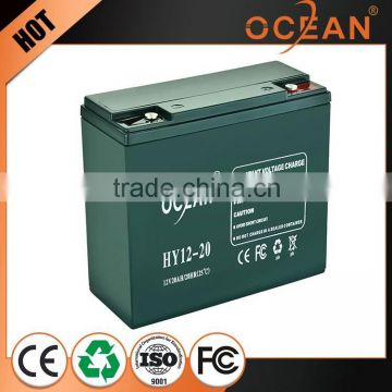 Best price new product in china sealed lead acid battery 12v 20ah