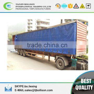 1000D*1000D 30*30 900GSM PVC Truck Side Curtain, 100%Polyester 900g PVC Tarpaulin For Truck Side Curtain photo-3