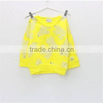 spring season kids long sleeve O neck sweater