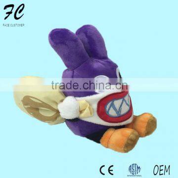 2016 Top quality plush toys rabbit toy with long ears