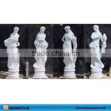 Hand Carved Famous Marble Statues