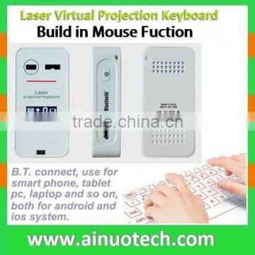 bluetooth wireless keyboard mouse with LED screen virtual laser projection keyboard for android smartphone,tablet pc and laptop