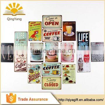 Tin Sign, Tin Plate, Tin Advertising Sign