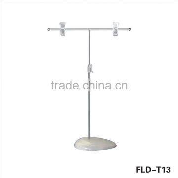 Lifting promotion Adjustable POP banner display stand for shop