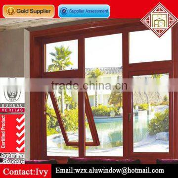 large glass aluminum Awning Windows