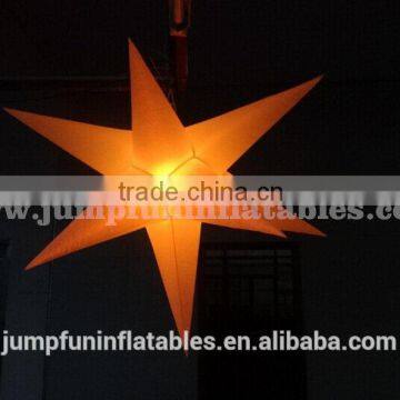 Colour Change LED Inflatable Star Hanging Lighting Balloon photo-4
