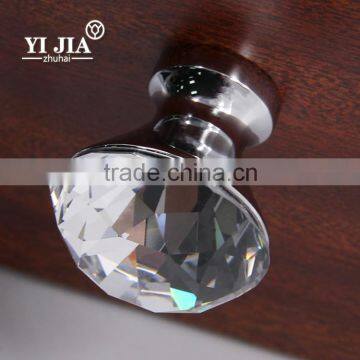 Shiny Diamond Furniture Accessories Cabinet Glass Handle Knob photo-4