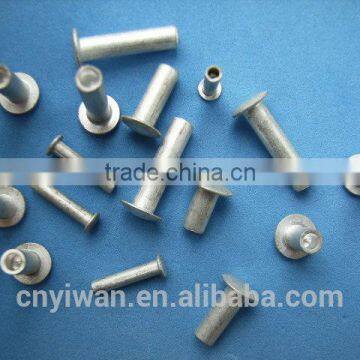 Copper Hollow Rivet semi hollow rivet or tubular rivet