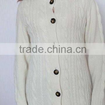 100% cashmere winter women coats