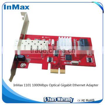 fiber NIC, 1000Mbps Optical Gigabit Ethernet Adapter, LC or SC