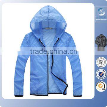 2016 Cheap 100% Polyester Lightweight Waterproof Jacket