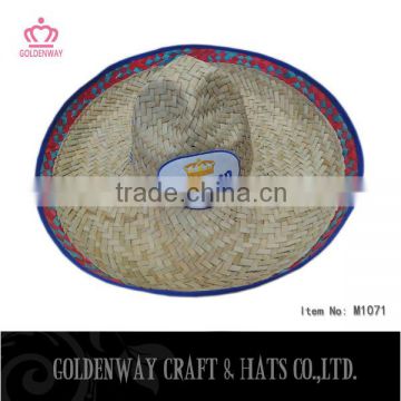 mexico straw cowboy sombrero straw party hat