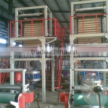 High speed Rotary die head PE film blowing machine