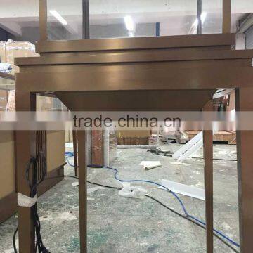 High End Pandora Jewelry Store Furniture Design Used Clear Glass Showcase With LED Strip Light