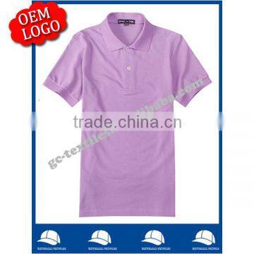 Hot Sell Newest 100% Cotton Women's Plain Polo Shirt