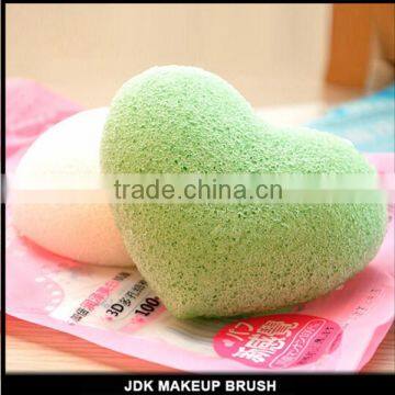 Makeup beauty AE latex free blender Honeycomb heart shape facial clean sponge