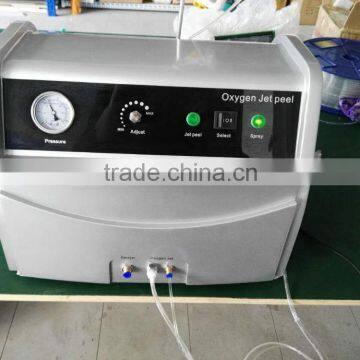 Salon Water Oxygen Jet Peel Spa System Machine Oxygen For Dispel Water Skin Moisturizing Facial Machine Black Rim Aesthetic/oxygen Jet Facial Machines/oxygen Machines For Sale Skin Scrubber Salon photo-2
