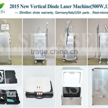 Vertical Diode Laser Hair Removal Semiconductor Machine 808nm Laser Beauty Machine