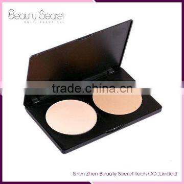 2 Color Face Powder Palette For Women, shimmer cream Permanent Make-up Color