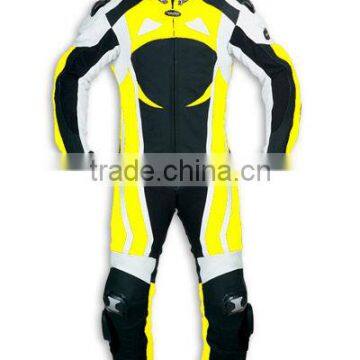 Men Motorbike Leather Suit Custome Made Motorbike Suit photo-5