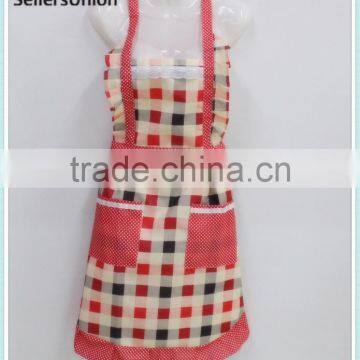 No.1 yiwu commission agent wanted Fashion Design Princess Aprons, Dacron Apron