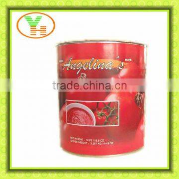 tomato paste 28/30 brix cold break,hot sell tomato paste ,factory in China