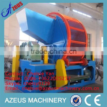 China fully automatic used tire shredder machine for sale/waste tire shredder/whole tire shredder