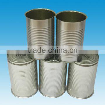 1L round food tin cans