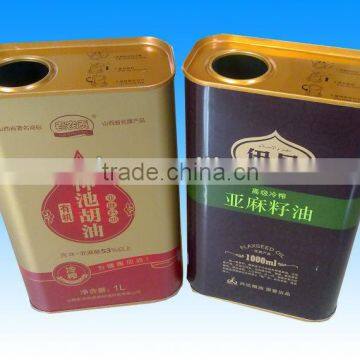 1L tin can for food packaging