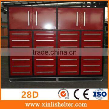 Heavy Duty 28 Drawers Steel Work Bench