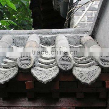 decorative clay tile roofing