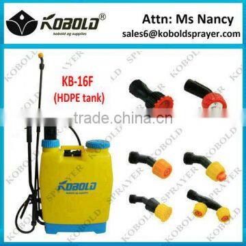 (KB-16F) 16L Agricultural sprayers backpack knapsack manual hand sprayer for Ghana