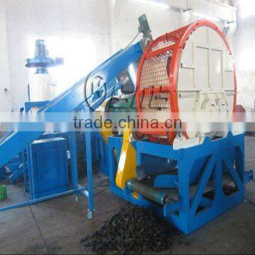 Tire Crusher as Tire Recycling Equipment