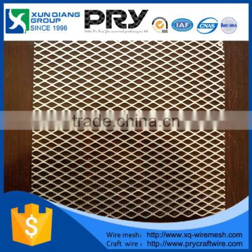 Small hole expanded metal mesh/expandable sheet metal diamond mesh/metal screen mesh