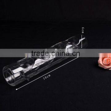 Unique Design, Tubular Glass Candle Holder, Home Decoration, Elegant Noble Candle Holder photo-6
