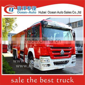SINOTRUK HOWO 6X4 12000liter Water Tank Fire Truck for Sale photo-2