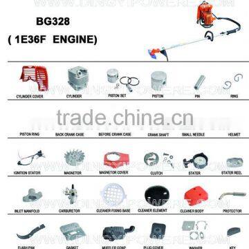 China Hot Selling Petrol Backpack Brush Cutter BG328 photo-4
