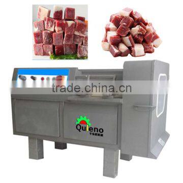 OULENO Meat cuber commercial automatic dicing machine meat dicing machine dicing machine for frozen meat special sausage casing