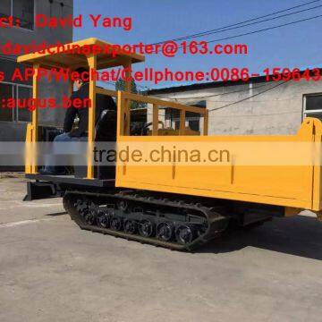 Full Rubber Track Dumper Loading Palm in Indoneisa/rubber Track photo-2