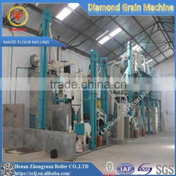 Full Set 100TPD Maize Milling Machine,maize Flour Milling Machine for Sale photo-6