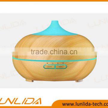 Aroma Humidifier with colorful lights for ultrasonic oil essential 300ml capacity