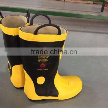Firefighter's Body Protective Equipment Fire Rescue High Temperature Resistant Boots for Sale photo-6