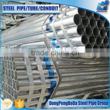 ASTM A53 pipe steel hot dipped threaded galvanized pipe 3 inch