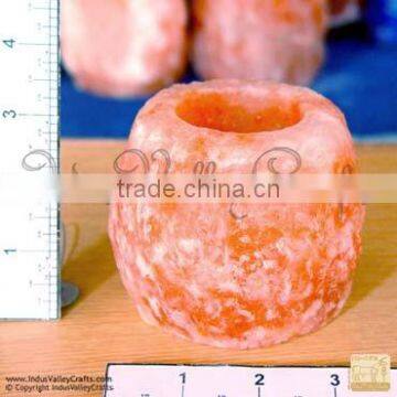 Himalayan Crystal Salt Tealight Holders