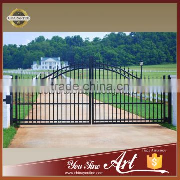 Large Wrought Iron Main Gate For Castle