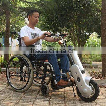 36V 400W Electric Wheelchair Mobility Scooter, 12Inch Aluminum Alloy Wheelchair Electric Handcycle, Wheelchair E-Trailer