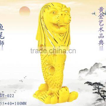 Best Quality 24k gold plated Merlion Statue